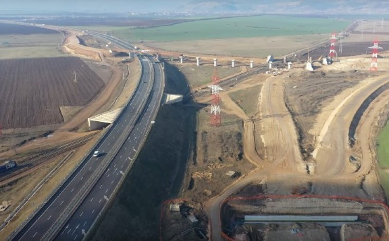 Se închide circulația pe un segment din A1 din cauza lucrărilor la Autostrada Sebeș-Turda