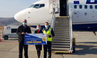 Blue Air a introdus zborul Cluj-Londra Heathrow! Direcotul Aeroportului: „Moment istoric!”