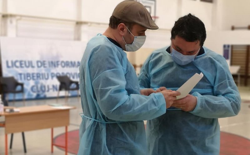 Cum e sa fii registrator la un centru de vaccinare. Experienta unui angajat al Primariei Cluj-Napoca