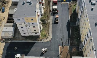 Se asfaltează strada Calea Victoriei din Turda