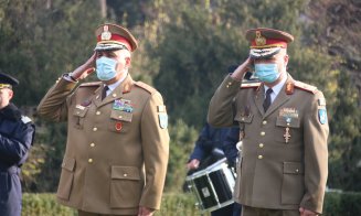 Militarii din Cluj au marcat Ziua NATO. Cu restricții de pandemie