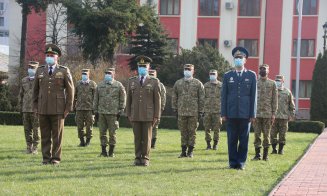 Militarii din Cluj au marcat Ziua NATO. Cu restricții de pandemie