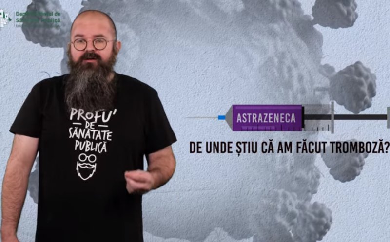 Răzvan Cherecheş: "Am fost vaccinat cu AstraZeneca, de unde știu dacă fac tromboză?"