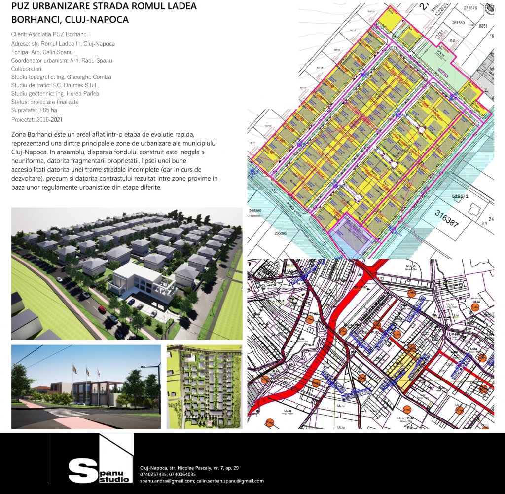 Cum văd arhitecții Spânu urbanizarea din Borhanci