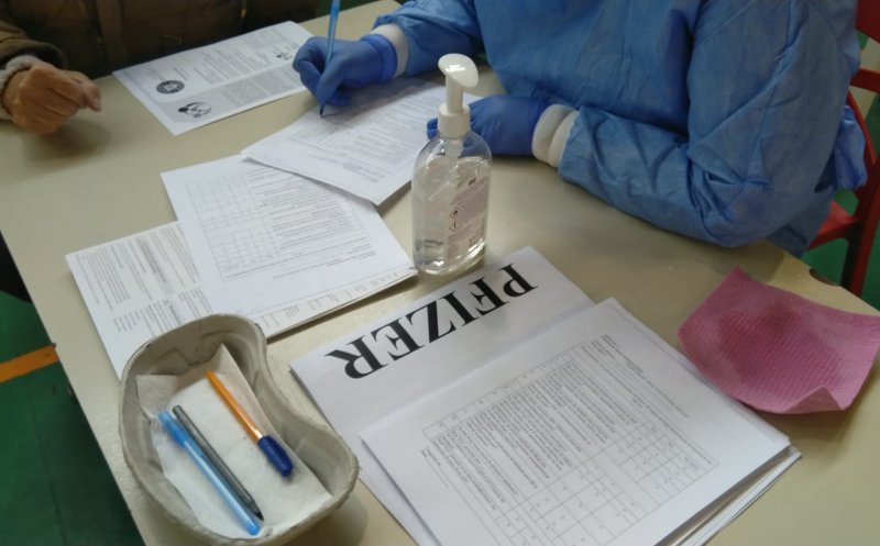 Programări pentru imunizarea anti-COVID, direct la centrul de vaccinare