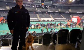 Jandarmii clujeni se despart de doi colegi și prieteni adevărați: Max și Eja ies la pensie