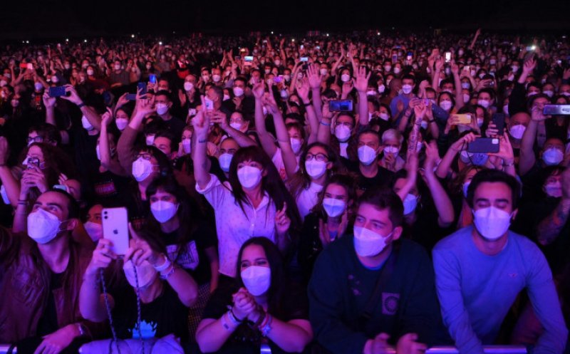 Concluzii după concertul-test de la Barcelona: niciunul dintre cei 5.000 de participanți nu a fost infectat