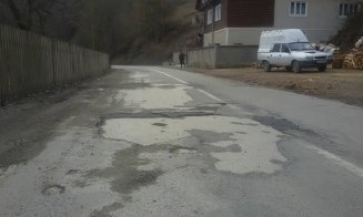 Moții cer modernizarea drumului Turda - Câmpeni pe banii UE. "Este o rușine pentru România!"