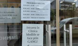 Programată de sărbători la un centru de vaccinare închis