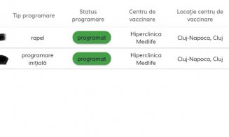 Programată de sărbători la un centru de vaccinare închis