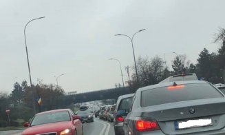 Șoseaua Cluj - Florești are trafic mai mare decât orice autostradă din România