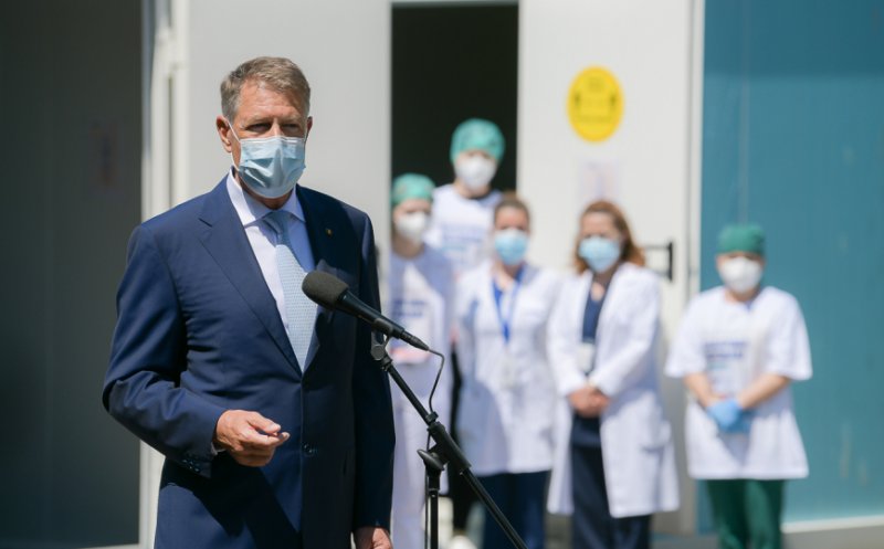 Iohannis: Azi vom depăși 100.000 de persoane vaccinate într-o zi. Stăm extraordinar de bine cu această campanie