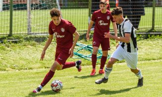 Derby-ul Clujului, varianta juvenilă. CFR a "răpus" Universitatea de două ori