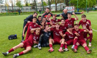 Derby-ul Clujului, varianta juvenilă. CFR a "răpus" Universitatea de două ori