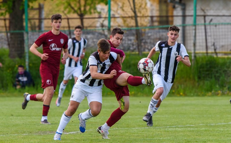 Derby-ul Clujului, varianta juvenilă. CFR a "răpus" Universitatea de două ori