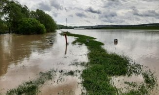 Clujul, în alertă. Pericol de inundații până la miezul nopții