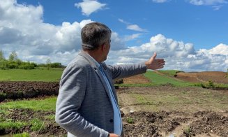 Revoltă pe Autostrada Transilvania. "Utilajele ne-au distrus culturile agricole"