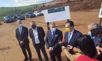 Liderii PNL, vizită pe șantierul Autostrăzii Transilvania: „Cel mai important obiectiv pe care Guvernul în susține în acestă regiune”