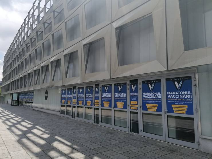 Cum evoluează maratonul vaccinări de la BT Arena Cluj-Napoca. Număr record de vaccinați