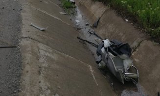Accident pe varianta Vâlcele-Apahida. Un bărbat de 48 de ani din Floreşti a fost lovit de semiremorca unui autocamion