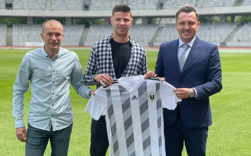 Primul transfer al verii la “U” Cluj. Un atacant din Liga 1 s-a alăturat “studenților”