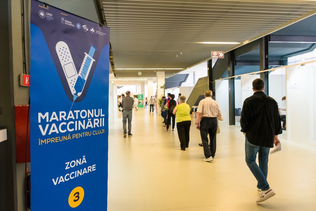 4.000 de persoane vaccinate la a doua ediție a maratonului din Cluj-Napoca