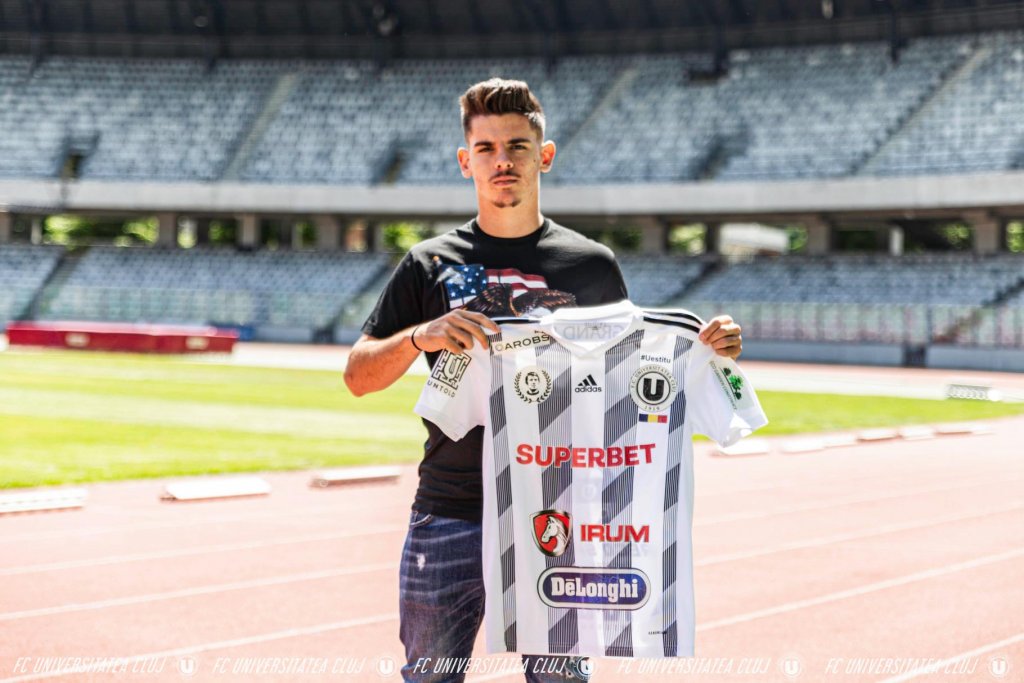 Un nou transfer la “U” Cluj. Un fotbalist de la Unirea Slobozia a ajuns sub comanda lui Erik Lincar
