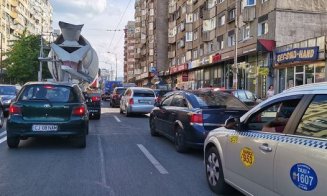 Șoferii din Cluj, au ajuns la capătul răbdării: "500 m în 35 min pe str. Fabricii"