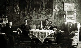 Salon al unui apartament din Cluj, în 1928