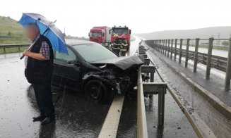 Accident pe Autostrada Transilvania