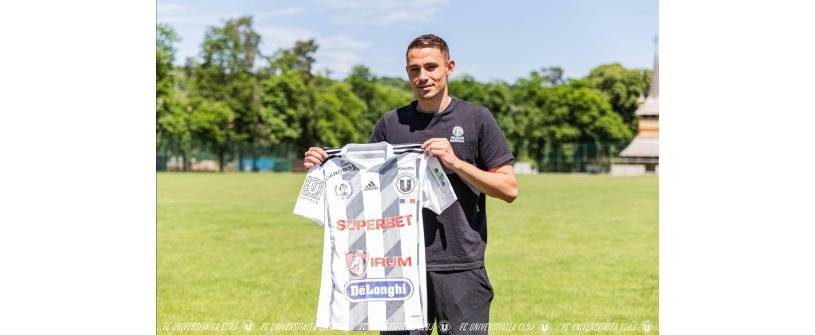 FC Universitatea Cluj are un nou jucător. Andrei Blejdea a jucat pentru Campionii FC Argeș și Dinamo
