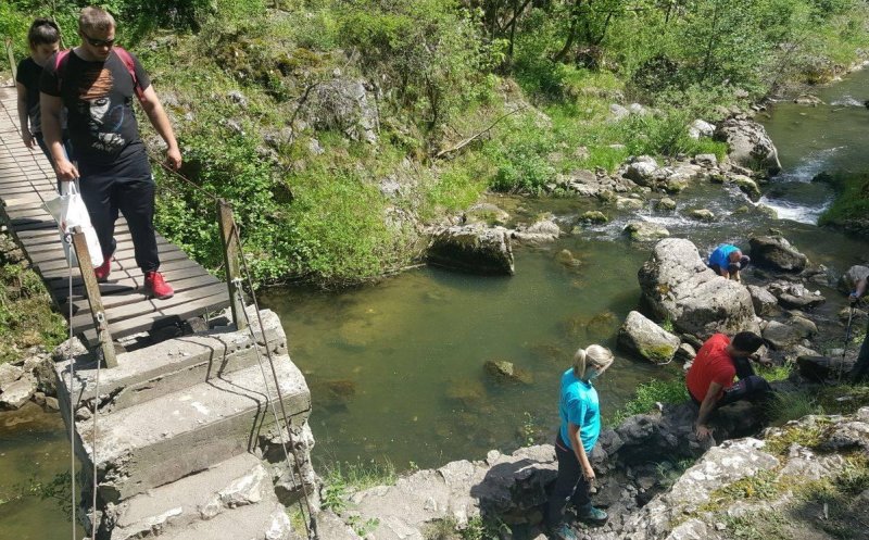 Se închide un pod din Cheile Turzii. Urmează lucrări de reparații
