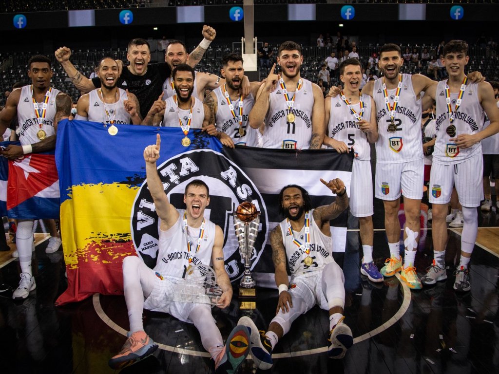 Patru baschetbaliști de la U-BT convocați la echipa națională a României