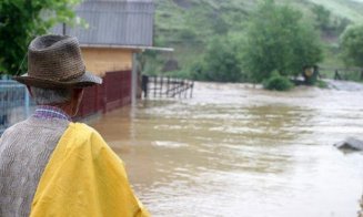 Cod Galben de inundații pe mai multe râuri din Cluj