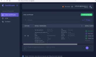 Portalul web de pe care pot fi generate certificatele digitale UE, gata de lansare. Cum se procedează