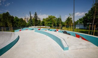 Skatepark-ul din Rozelor, aproape gata! Cum arată după extindere și reabilitare