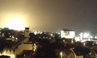 Explozie şi incendiu la Combinatul Chimic Azomureş. Populația a fost informată prin RO-Alert