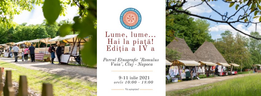 Încă un weekend cu târg tradițional în Hoia