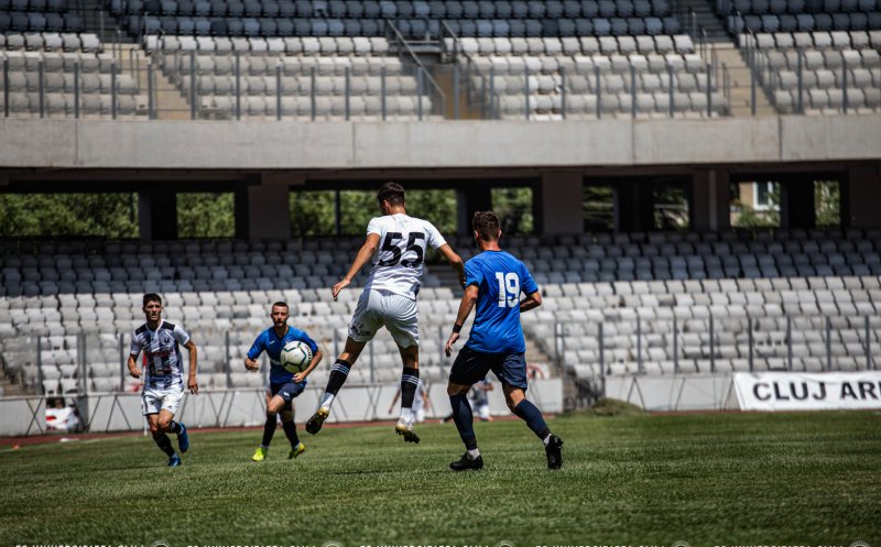 “U” Cluj testează un junior de 17 ani cu prezențe în prima ligă