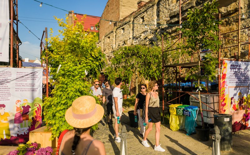 Cea mai frumoasă stradă din Cluj-Napoca revine la viață