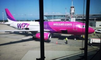 Zborul Wizz Air de la Basel spre Cluj-Napoca a rămas la sol. Avionul a lovit o scară mobilă pe aeroport