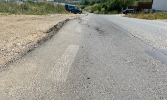 Cum arată drumurile Clujului asfaltate acum 2 ani şi reparate de câteva săptămâni