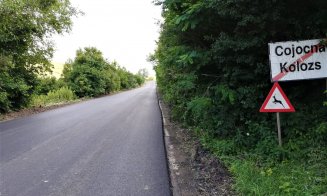Se asfaltează drumul județean din Cojocna