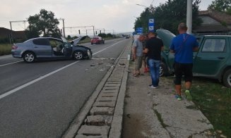 Accident pe raza localităţii Jucu din Cluj. Şoferul ar fi adormit la volan