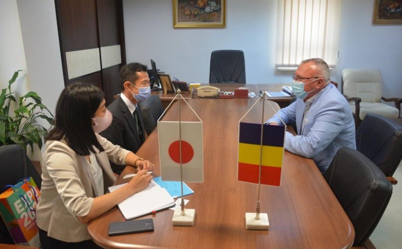 Ambasadorul Japoniei în România, în vizită la Consiliul Județean și la Prefectura Cluj