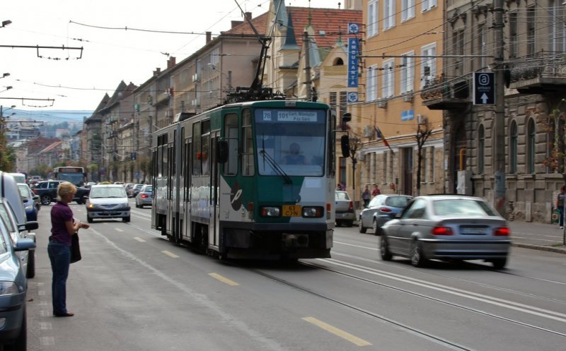 Bandă dedicată pentru tramvai și pe strada Horea? Boc: "E o analiză de multă, multă vreme"