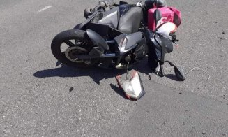 Accident pe Calea Florești. O persoană a fost transporată la spital