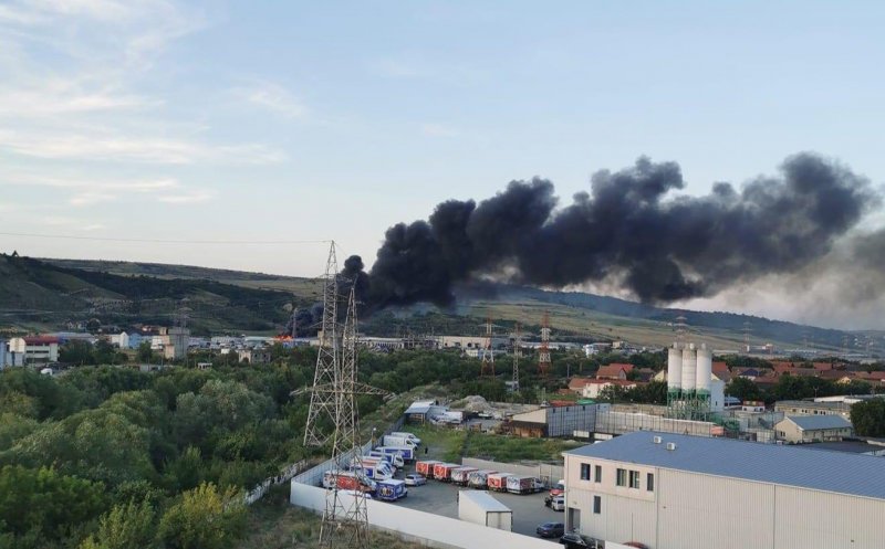 Pompierii au stabilit cauza incendiului de la hala de alimente din Cluj