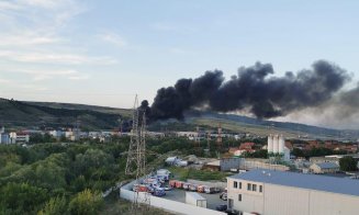 Pompierii au stabilit cauza incendiului de la hala de alimente din Cluj