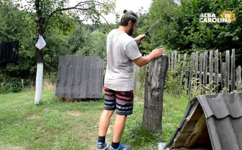 A lăsat Cluj Napoca pentru paradisul din Munţii Cugirului